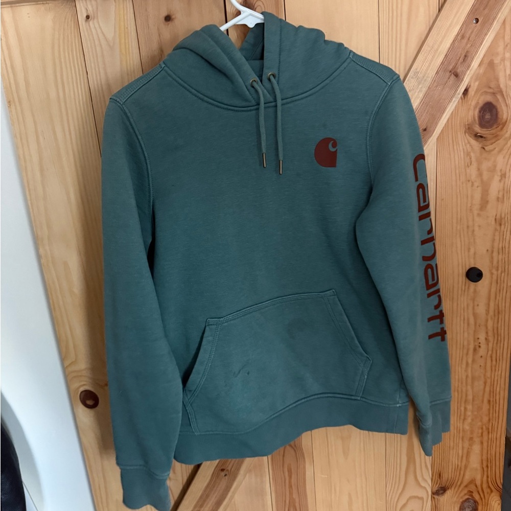 Carhartt Men's Olive Hoodie